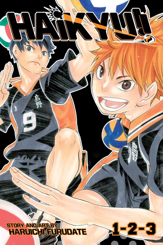 Haikyu!! (3-In-1 Edition), Vol. 1: Includes Vols. 1, 2 & 3 (Haikyu!! (3-In-1 Edition) #1 2024