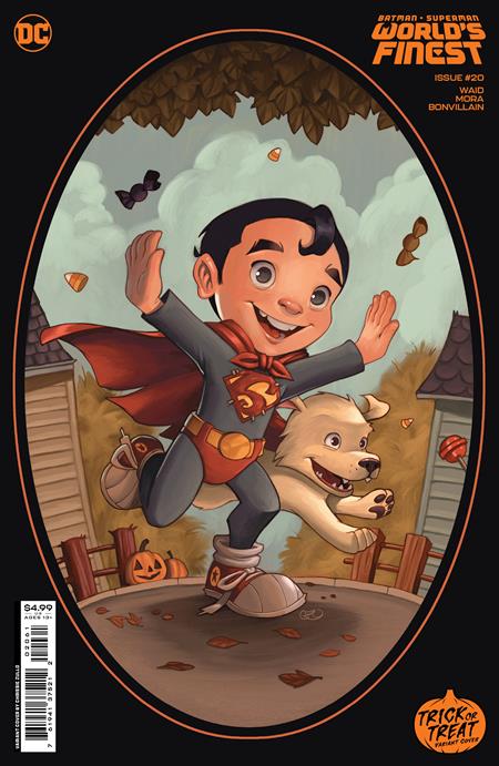 10/17/23 BATMAN SUPERMAN WORLDS FINEST #20 CVR F CHRISSIE ZULLO TRICK OR TREAT CARD STOCK VAR 10/17/23