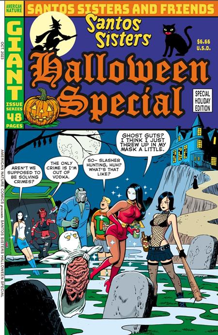 SANTOS SISTERS HALLOWEEN SPECIAL (ONE SHOT) CVR B VAR (MR) 11/07/23