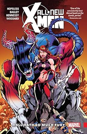 Todos los nuevos X-Men Vol 3 El infierno inevitable tiene tanta furia TP 