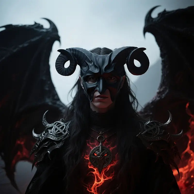 Horn Mask (Black)