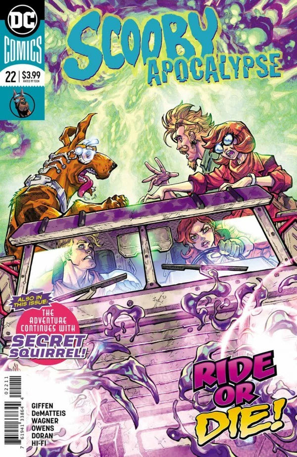 SCOOBY APOCALYPSE #22 HOWARD CHAYKIN VAR CVR 2018