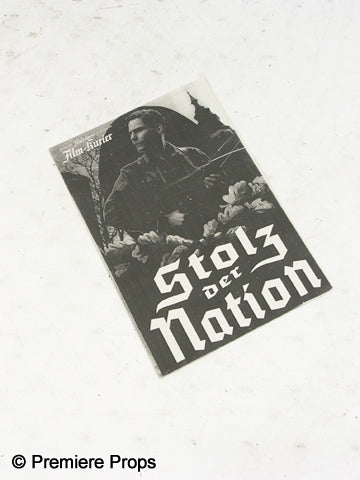 Inglourious Basterds 'Stolz der Nation' Premiere Program Movie Prop (ING2325)