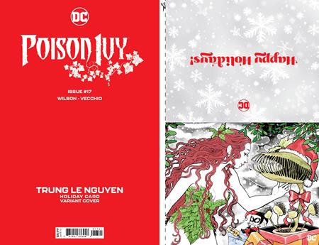 VENENO IVY #17 CVR D TRUNG LE NGUYEN DC TARJETA DE VACACIONES EDICIÓN ESPECIAL VAR 11/23