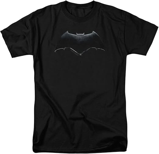 Camisa con símbolo de Batman de la Liga de la Justicia