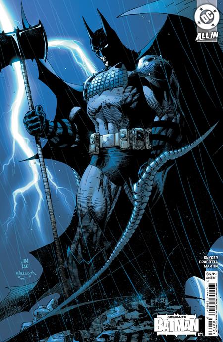 ABSOLUTE BATMAN #1 CVR C JIM LEE CARD STOCK VAR 10/9/24