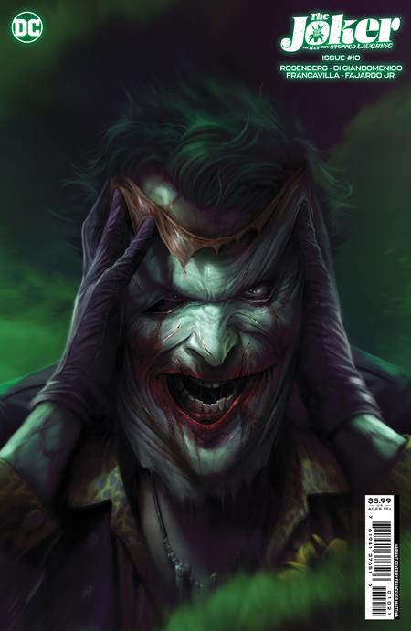 JOKER THE MAN WHO STOPPED LAUGHING #10 CVR B FRANCESCO MATTINA VAR 2023