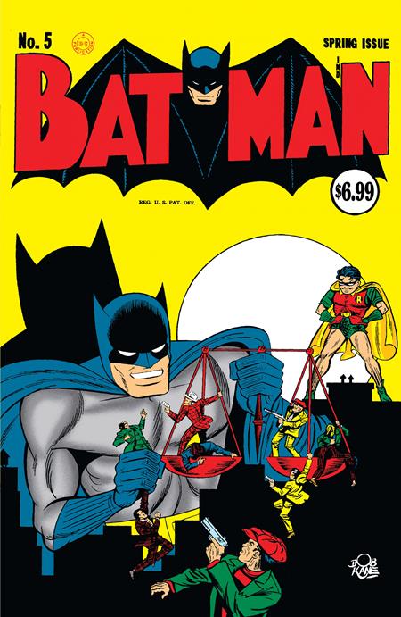 BATMAN #5 EDICIÓN FACSÍMIL CVR A BOB KANE 23/11