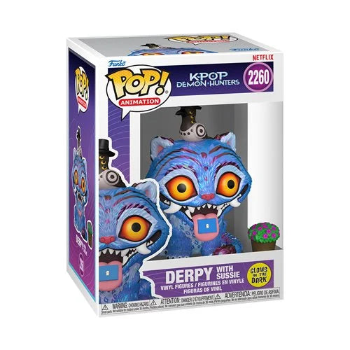 KPop Demon Hunters  Derpy with Sussie Glow in the Dark Funko Pop!