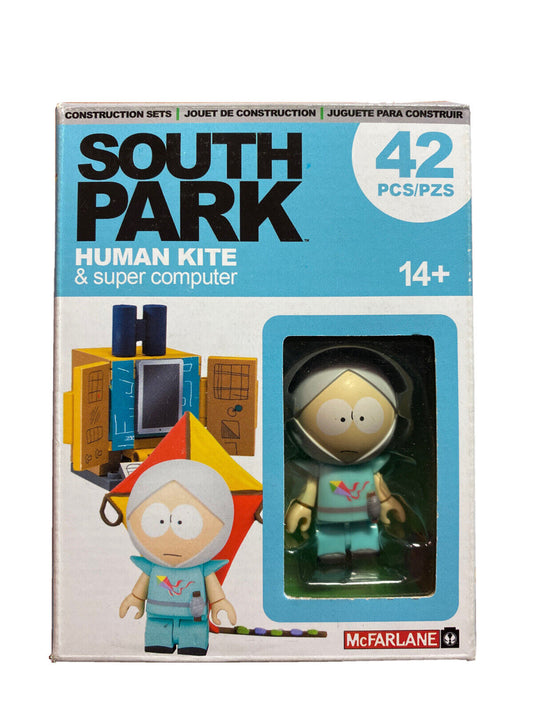 McFarlane Toys South Park Human Kite Kyle With Supercomputer Micro Construction Set