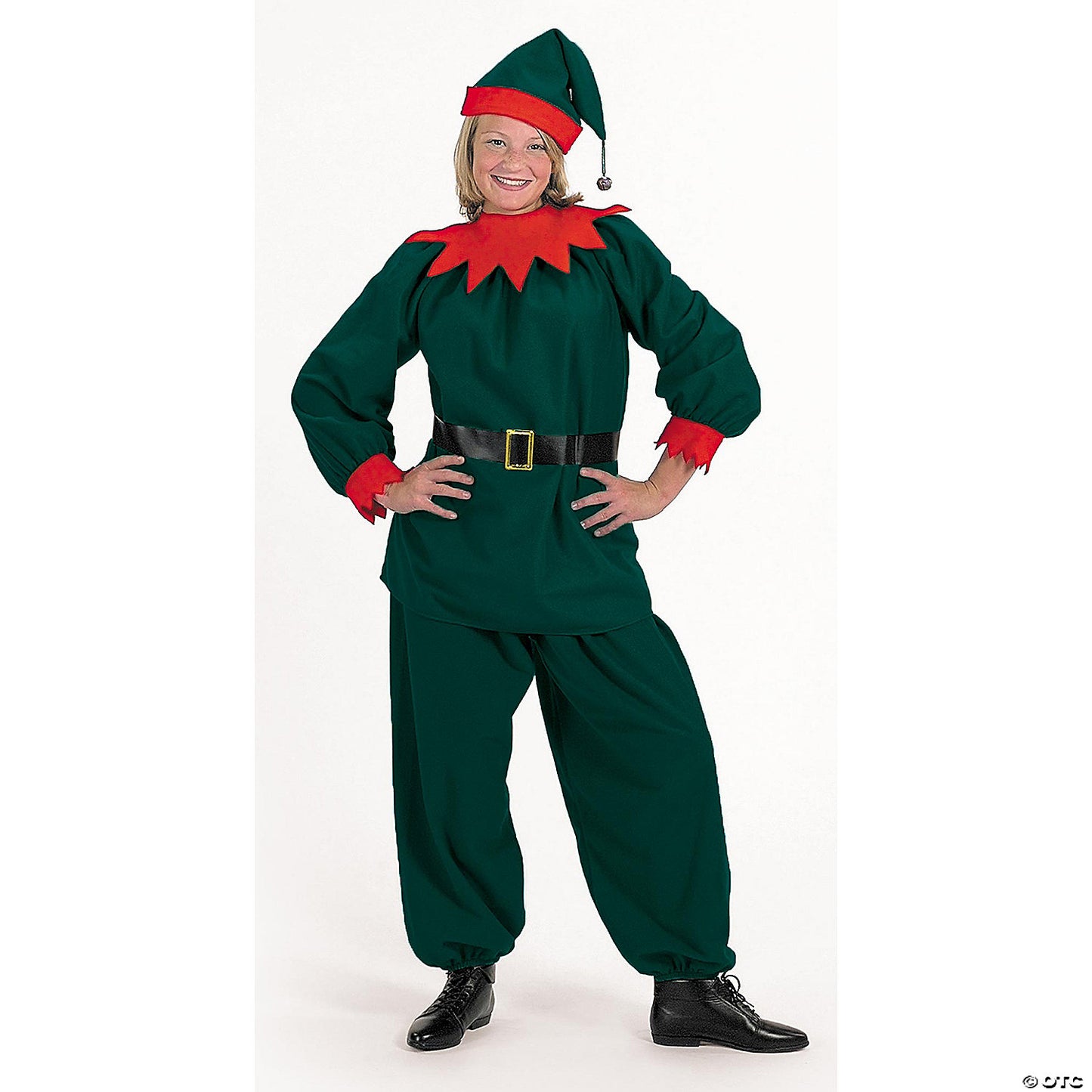 Green Velour Elf Suit