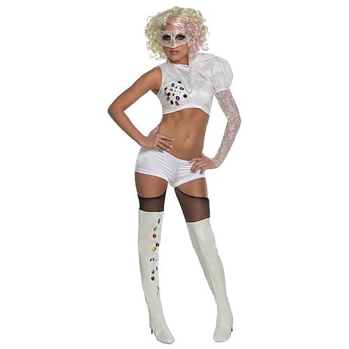 Lady Gaga 2009 VMA White Performance Costume*