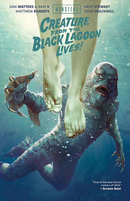 10/23/24 HC UNIVERSAL MONSTERS CREATURE FROM THE BLACK LAGOON LIVES HC DIRECT MARKET EXCLUSIVE JOSHUA MIDDLETON CVR