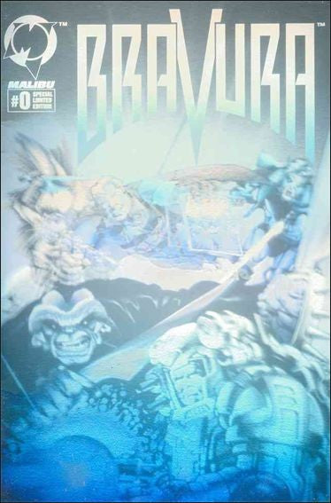 Bravura #0 Special Limited Edition Ernie Colon Hologram Cover 1995 VF-NM Vintage Comic