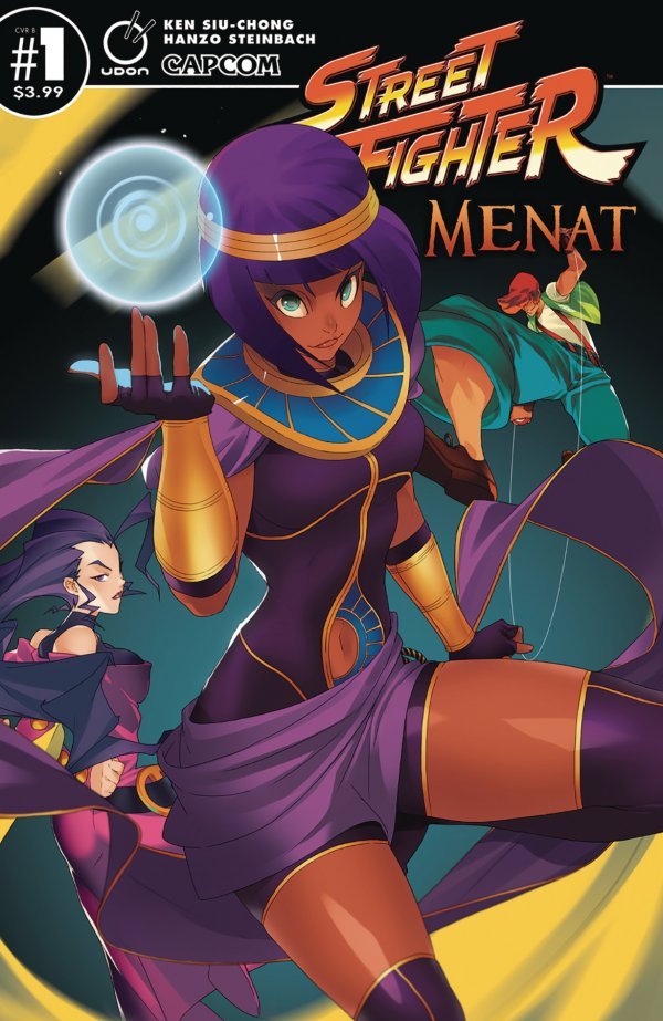 STREET FIGHTER MENAT #1 B COVER STEINBACH VARIANT 2019