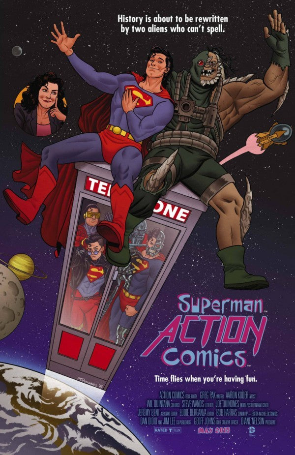 Action Comics #40 Joe Quinones Movie Poster Variant (03/11/2015)