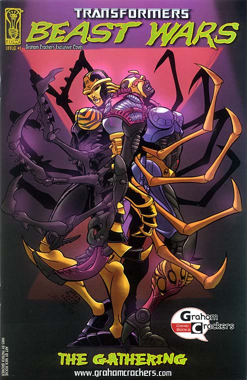 Transformers: Beast Wars – The Gathering #1 Graham Crackers Comics Nick Roche Variant 2006
