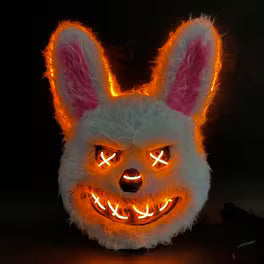 LED Animal/ Bunny / Scary Bunny Mask