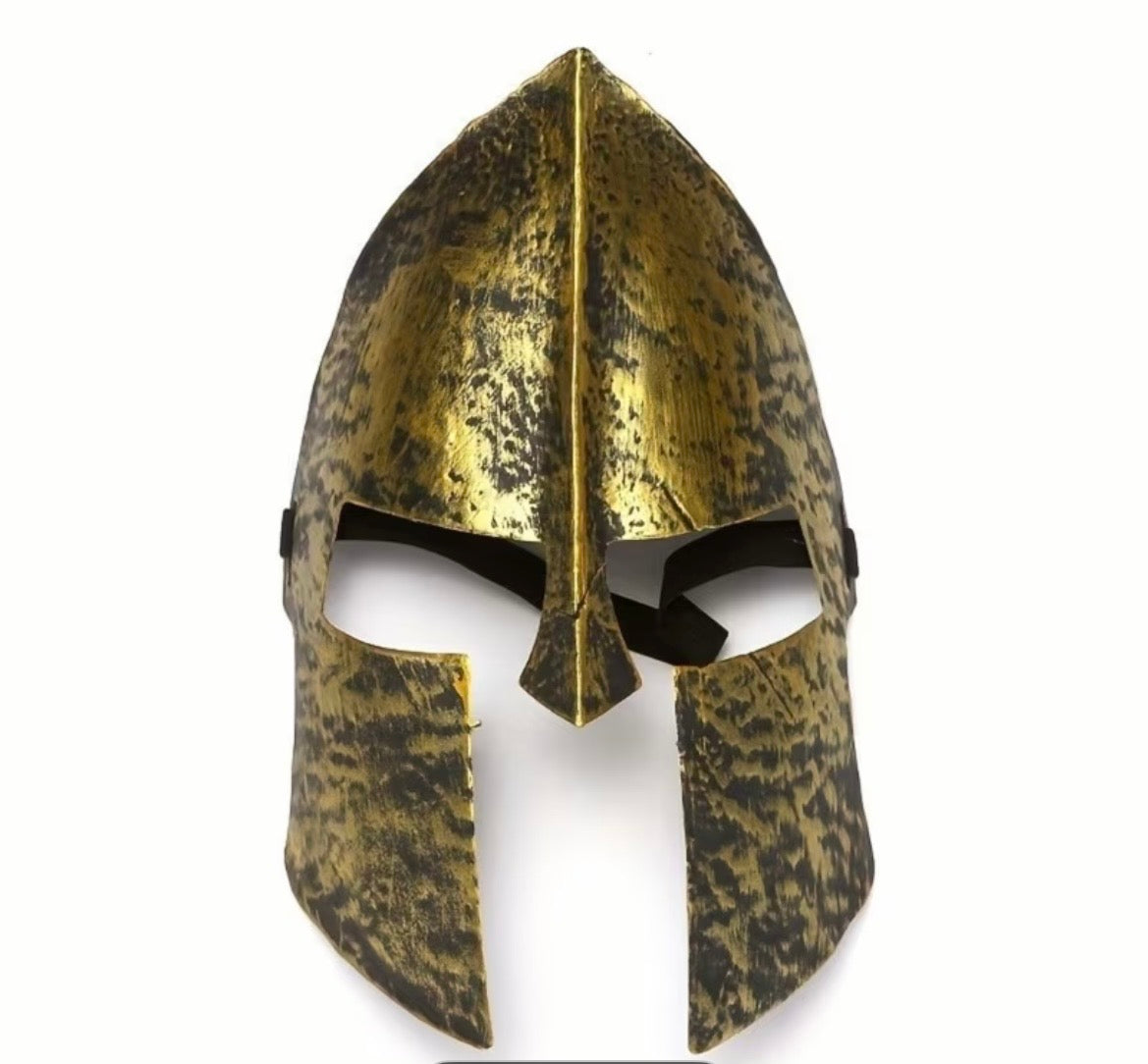 Warrior Helmet Mask (Gold) – Dreamworld Comics & Collectibles