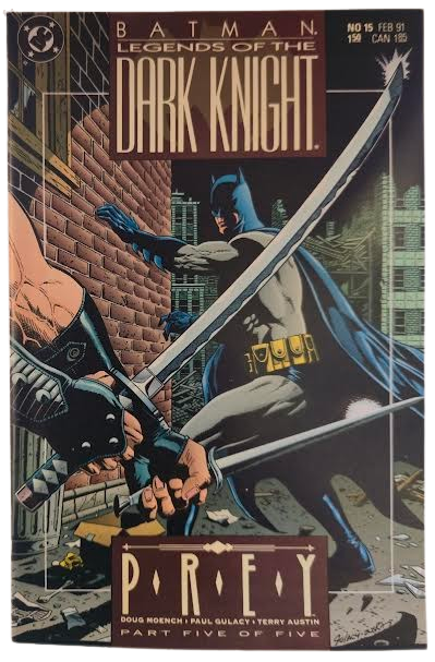 Batman: Legends of the Dark Knight #15 1991 NM Vintage Comic