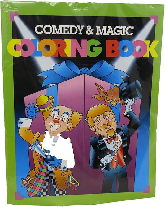 Comedy & Magic Coloring Book - Easy Magic Trick Novelty Item