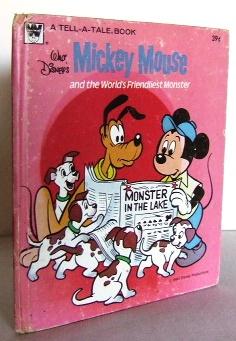 Vintage Disney Kids Books - Mickey Mouse and the World's Friendliest Monster/Goofy and His Wonderful Cornet