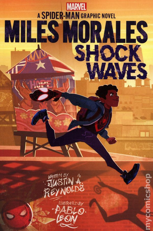 Miles Morales Shock Waves - Una novela gráfica de Spider-Man 2021