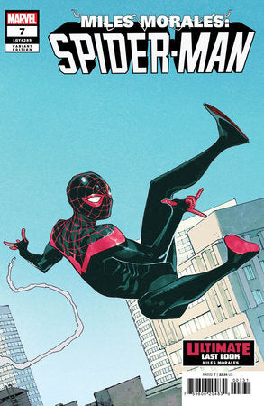 MILES MORALES: SPIDER-MAN 7 SARA PICHELLI ULTIMATE ÚLTIMA VARIANTE DE LOOK 2023