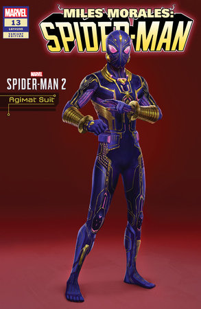 MILES MORALES: SPIDER-MAN 13 AGIMAT SUIT MARVEL'S SPIDER-MAN 2 VARIANT [GW]  12/13/23