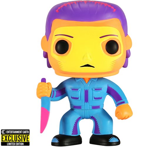 Halloween Michael Myers Black Light Funko Pop! Vinyl Figure - Entertainment Earth Exclusive