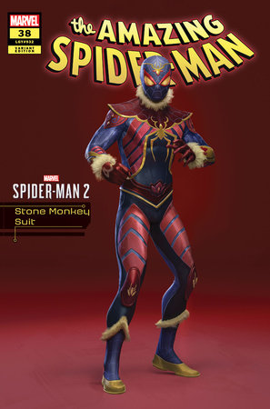 AMAZING SPIDER-MAN 38 STONE MONKEY SUIT MARVEL'S SPIDER-MAN 2 VARIANT [GW] 11/22/231/22/23