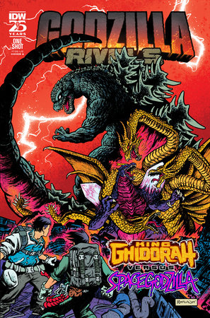 Godzilla Rivals: King Ghidorah Vs. SpaceGodzilla Cover A (Catalan)  11/20/24