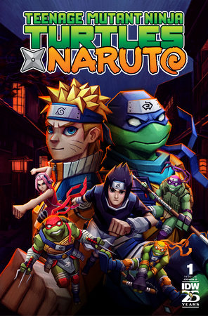 Teenage Mutant Ninja Turtles x Naruto #1 Variant D (Moncayo) 11/20/24