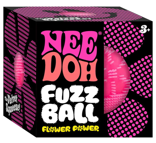 NeeDoh Fuzz Ball Flower Power Stress Ball