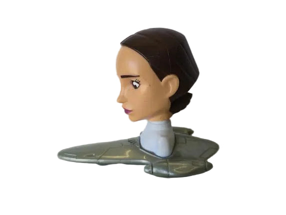 Star Wars: The Clone Wars 2008 McDonald's Happy Meal Padme Amidala with Royal Starship Bobblehead