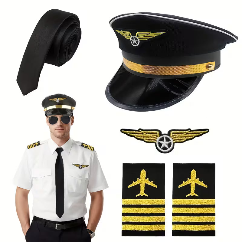 Pilot Hat & Acessories