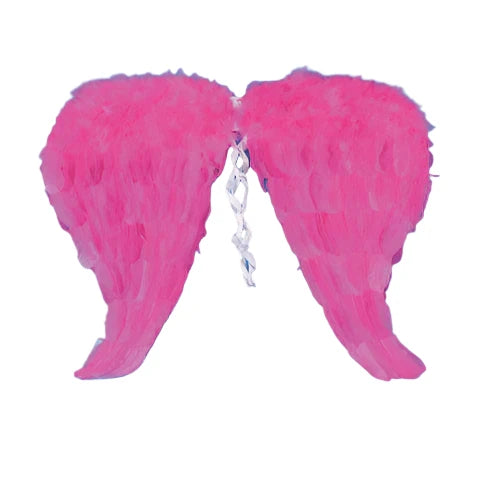 ANGEL WINGS 18" PINK FEATHER