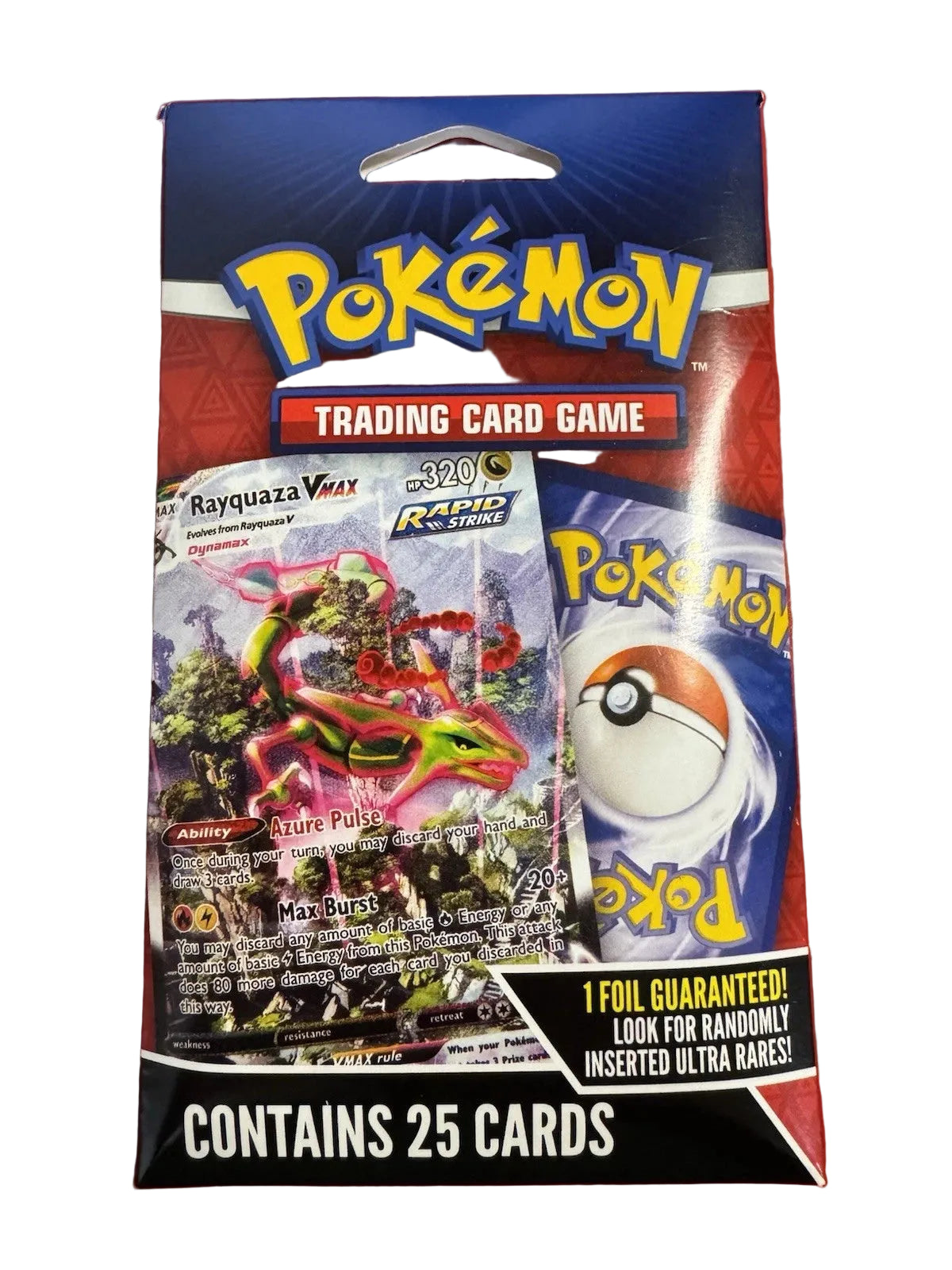 Pokémon Trading Cards Mystery Pack 25 Cards Collectible - Factory Sealed