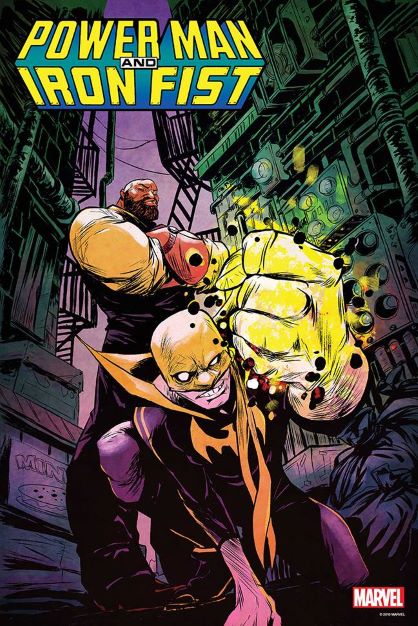 POWER MAN AND IRON FIST #1 VON GREENE POSTER (2016) 2023