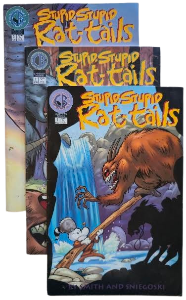 Stupid, Stupid Rat Tails #1-3 Complete Comic Collection