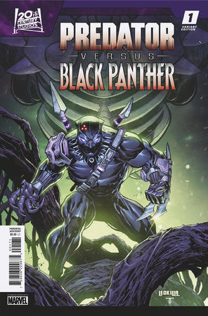 PREDATOR VS. BLACK PANTHER #1 KEN LASHLEY VARIANT 08/21/2024