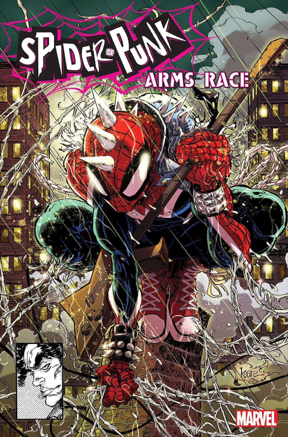 SPIDER-PUNK: ARMS RACE 1 KAARE ANDREWS VARIANT 2/28/24