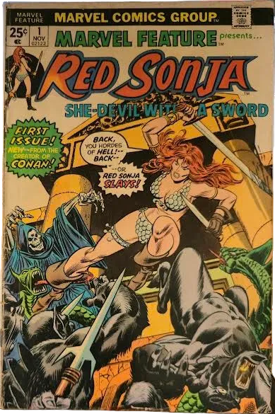 Red Sonja #1 1975 FN-VF Vintage Comic