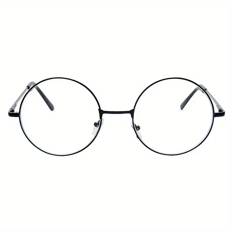 Round Glasses (Black) (H Potter / C Kent / Doctor /John Lennon)