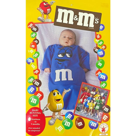 M&M Blue Bunting Costume (Infant)