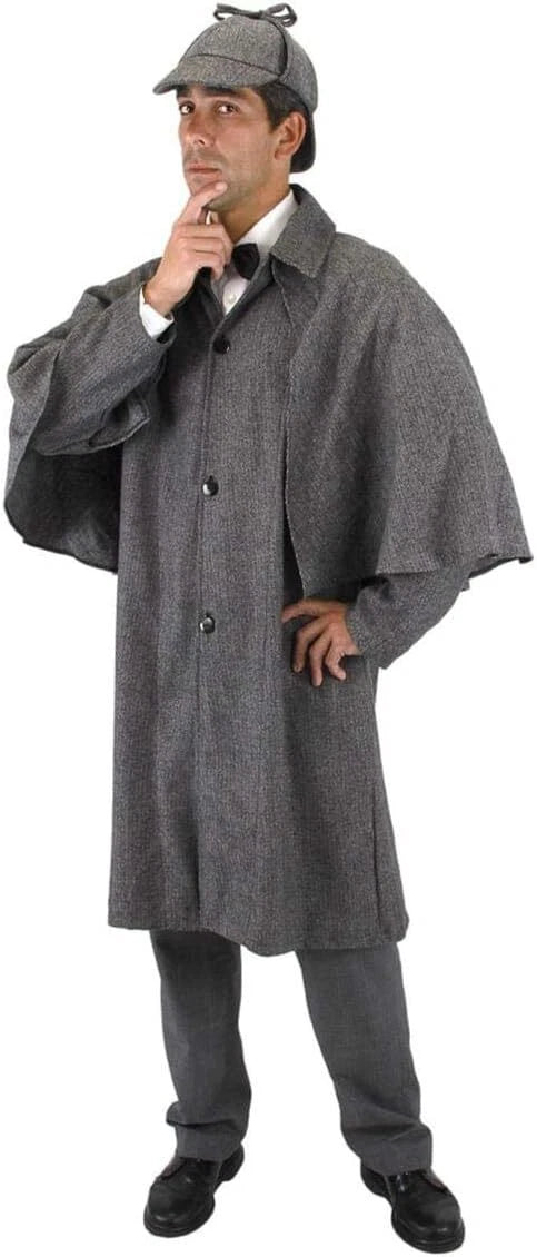 Sherlock Holmes Inverness Jacket and Hat