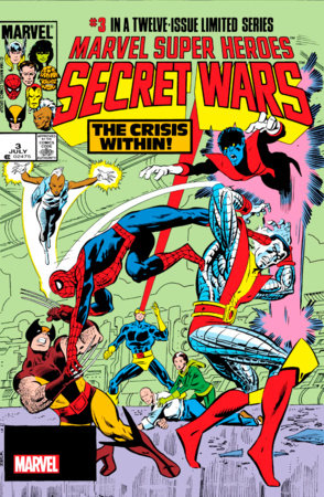 MARVEL SUPER HEROES SECRET WARS 3 FACSIMILE EDITION  3/13/24