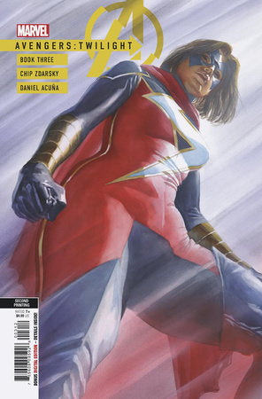 AVENGERS: TWILIGHT #3 ALEX ROSS 2ND PRINTING VARIANT 4/3/24