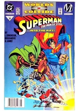 1994 Superman The Man Of Steel Into The Rift 29 Dc