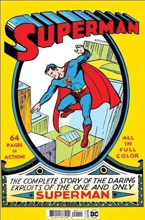Dc Superman 1 Complete Story Of The Daring Hero Facsimile Variant (1939) (7/30/2025)